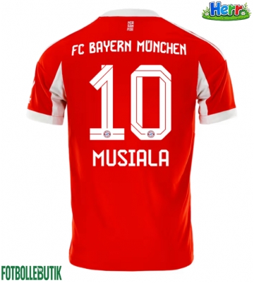 Bayern Munich Jamal Musiala #10 Hemmatröja 2025-26 Kortärmad